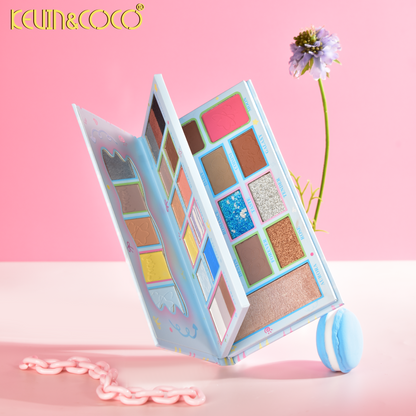 Kit de Maquillaje con Sombras y Espejo – Kevin&Coco REF:KC1147