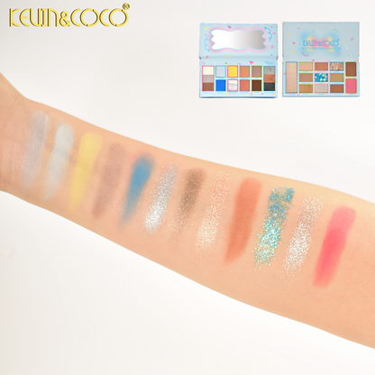 Kit de Maquillaje con Sombras y Espejo – Kevin&Coco REF:KC1147