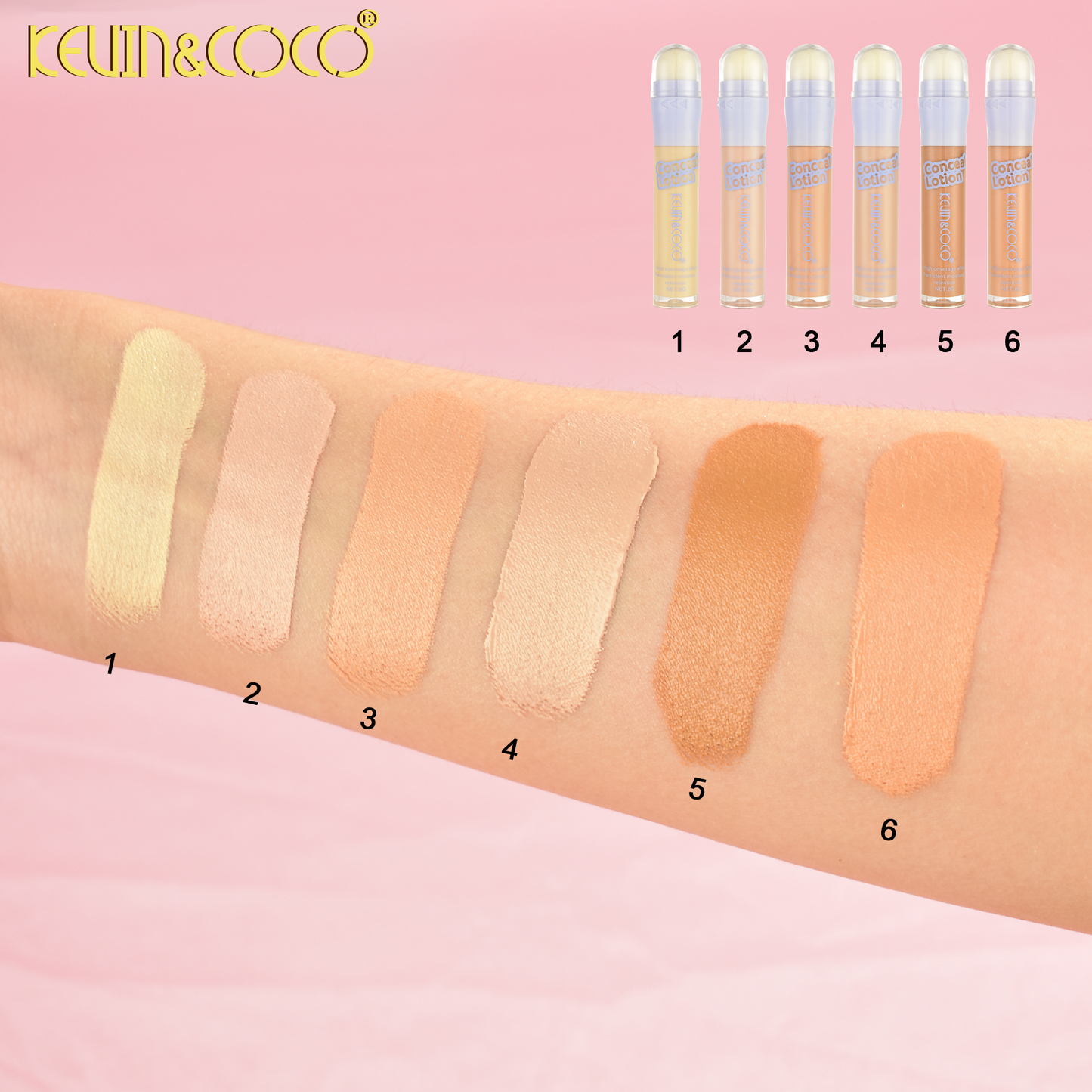 Corrector de Ojeras con Aplicador de Esponja KEVIN&COCO REF:KC1151