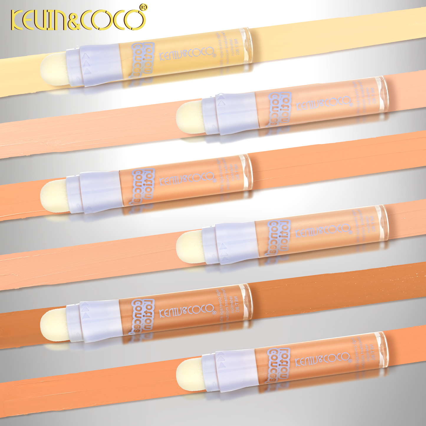 Corrector de Ojeras con Aplicador de Esponja KEVIN&COCO REF:KC1151
