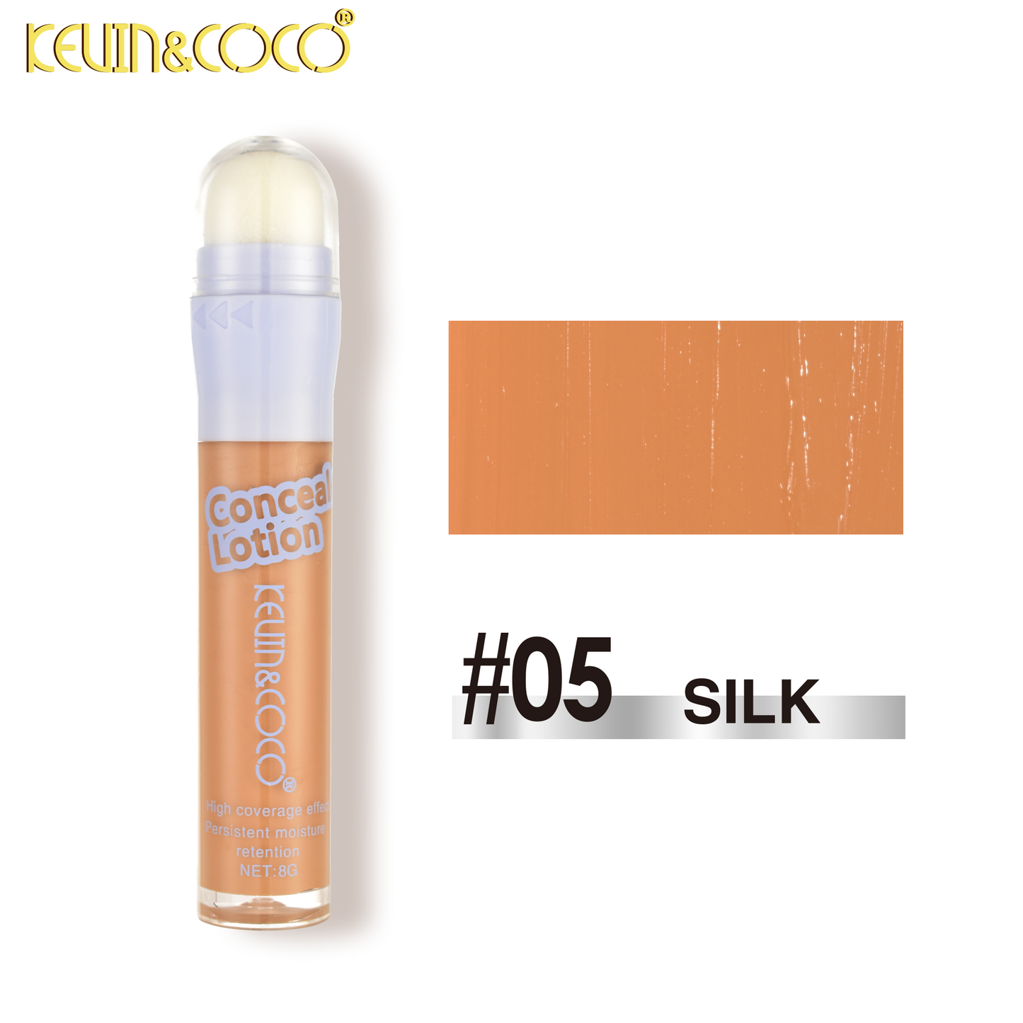 Corrector de Ojeras con Aplicador de Esponja KEVIN&COCO REF:KC1151