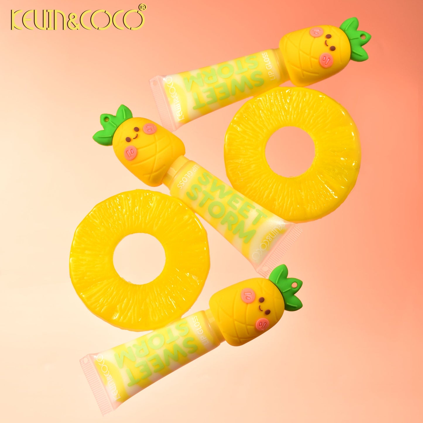 Brillo Labial Hidratante Diseño Fruta – Kevin&Coco REF:KC1166