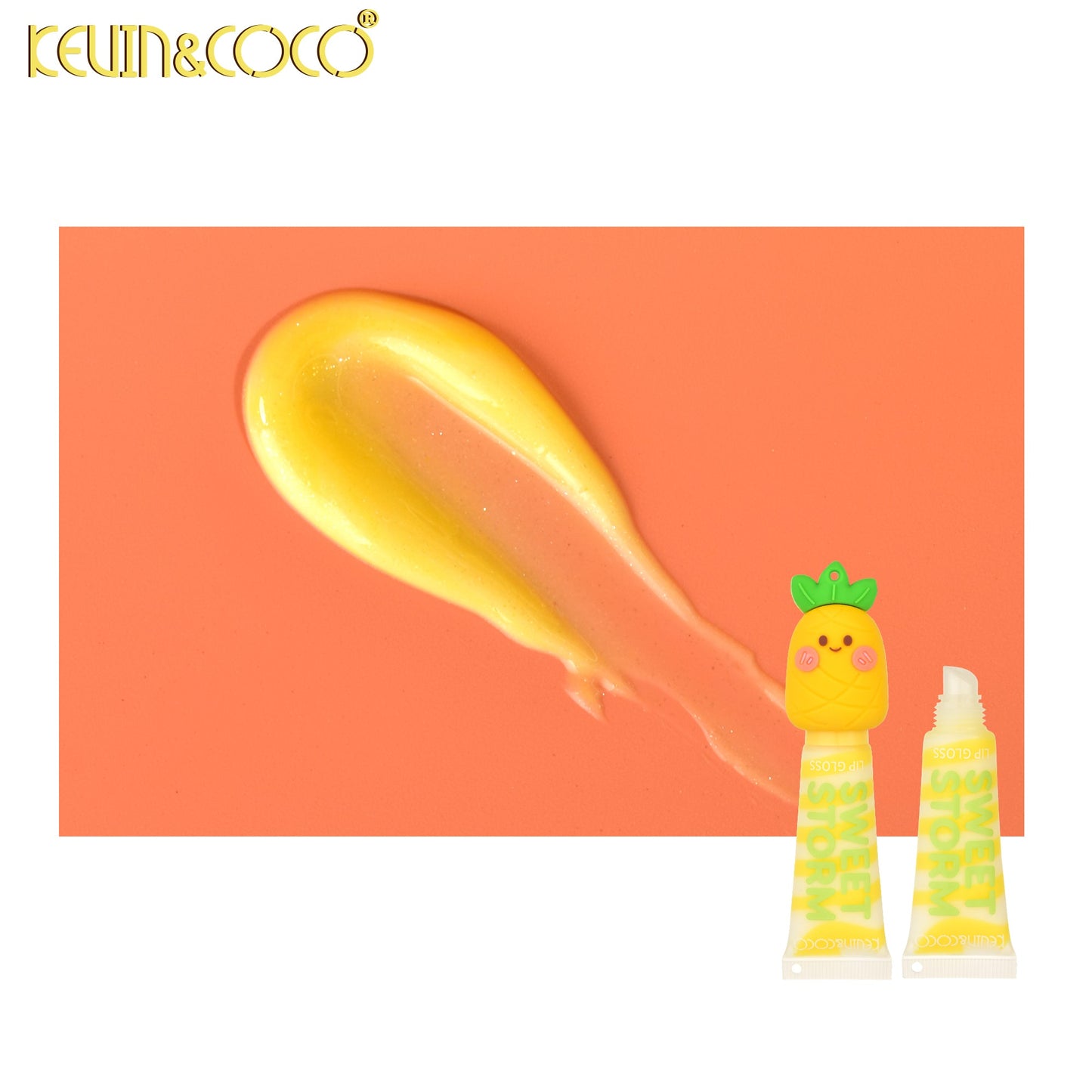 Brillo Labial Hidratante Diseño Fruta – Kevin&Coco REF:KC1166