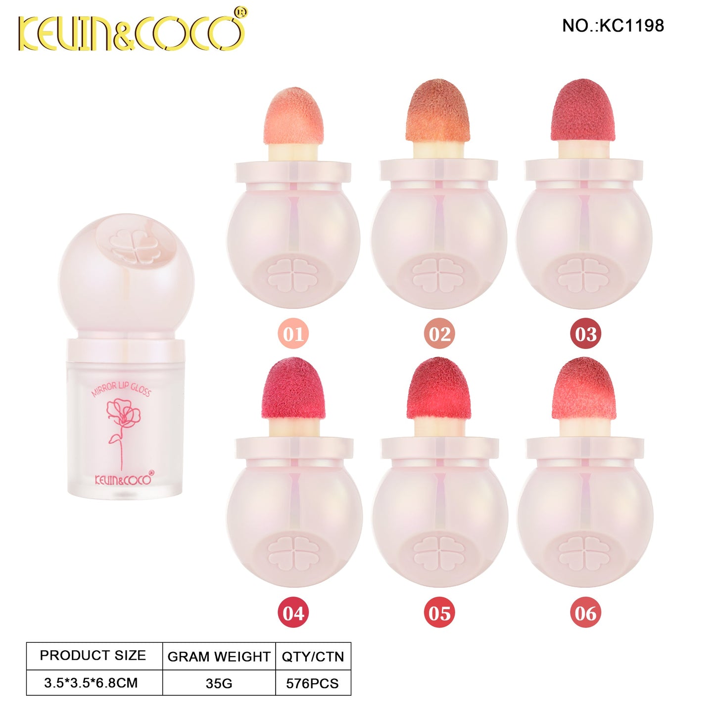 LIP GLOSS KEVIN&COCO REF:KC1198