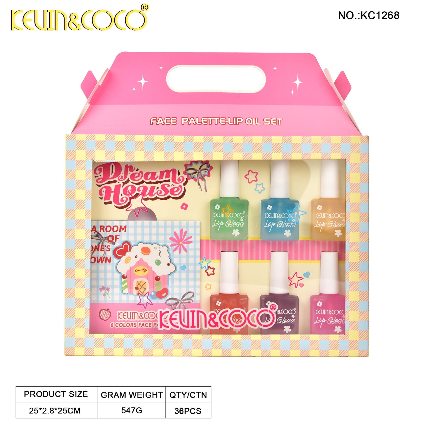 SET DE MAQUILLAJE DREAM HOUSE REF:KC1268