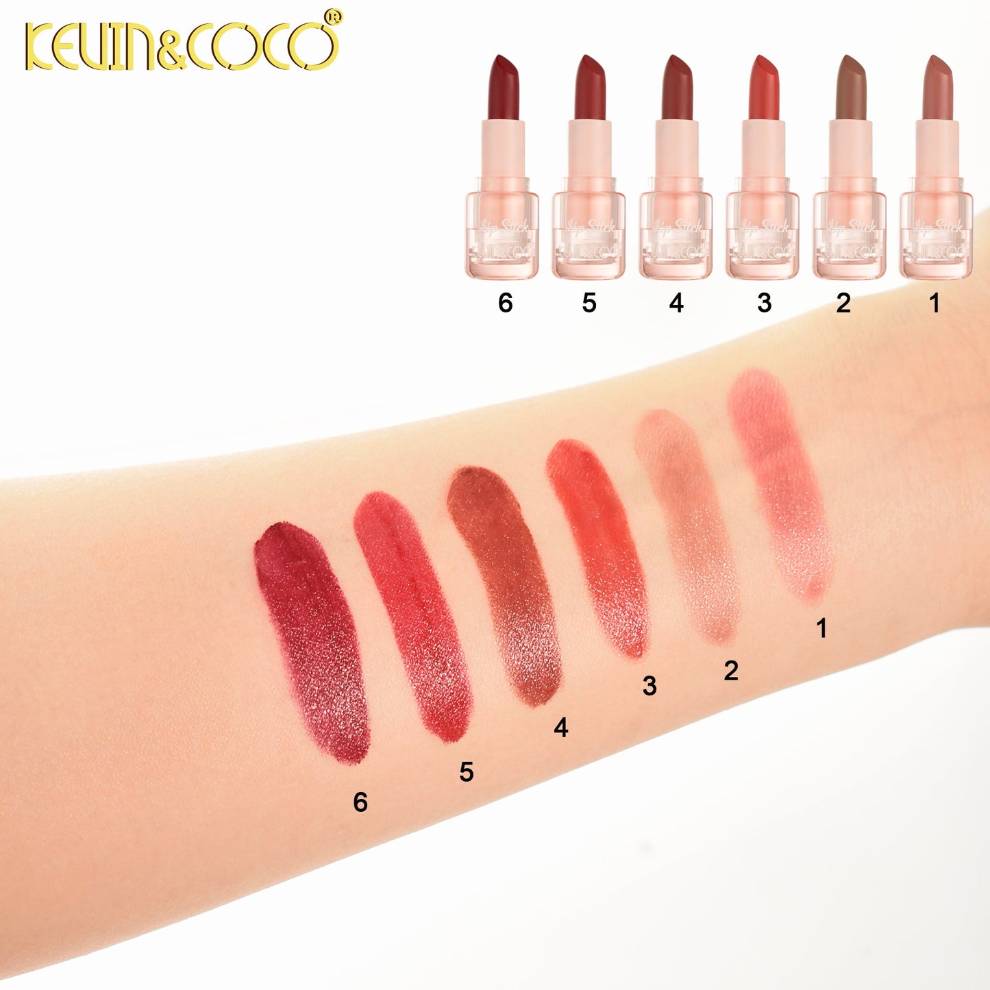 Labial en Barra Matte Velvet KEVIN&COCO REF:KC1286