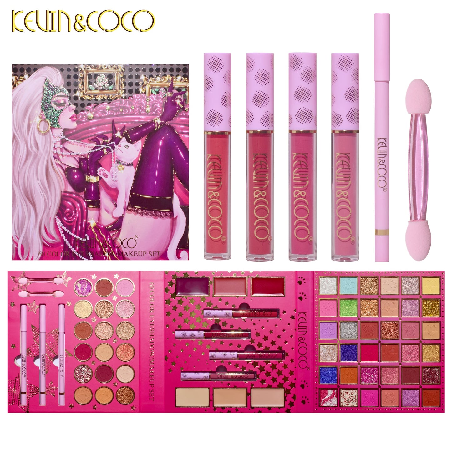 Kit de Maquillaje Completo – Kevin & Coco REF:KC231453