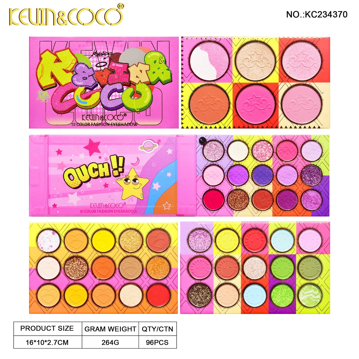 KIT DE MAQUILLAJE REF: KC234370