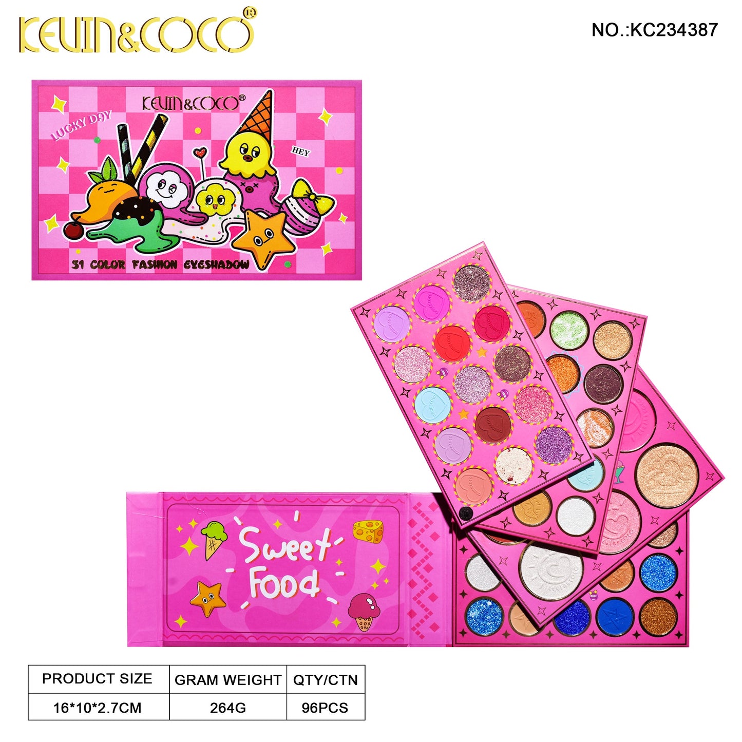 KIT DE MAQUILLAJE REF: KC234387