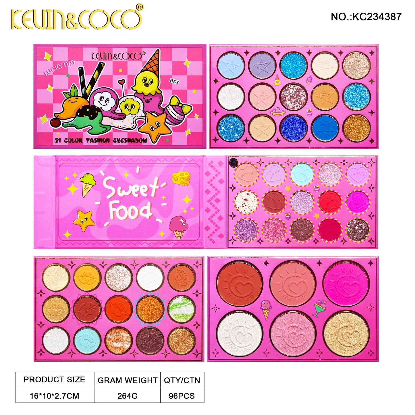 KIT DE MAQUILLAJE REF: KC234387