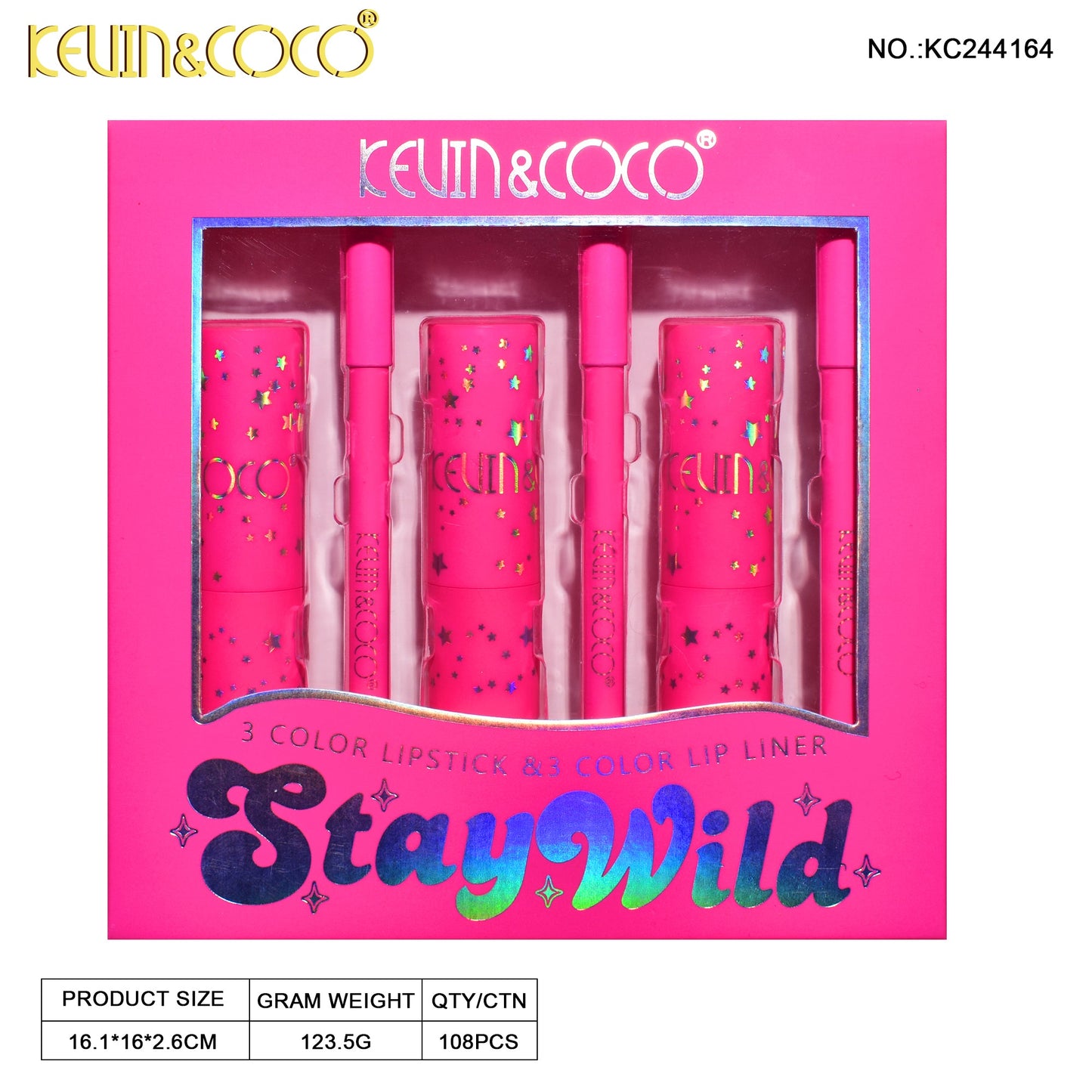 LABIAL EN BARRA KITS*3+3REF:KC244164