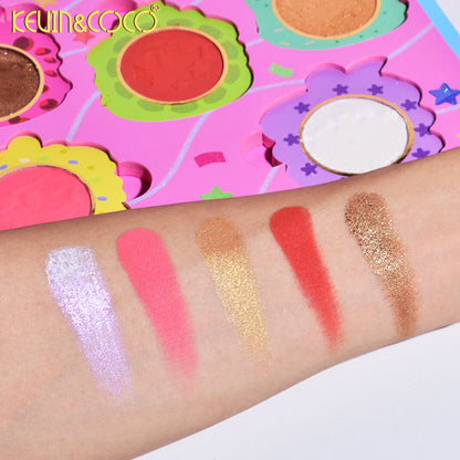 Set de Maquillaje Pastel y Rubor – Kevin & Coco REF:KC244690