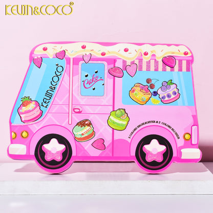 Set de Maquillaje Pastel y Rubor – Kevin & Coco REF:KC244690