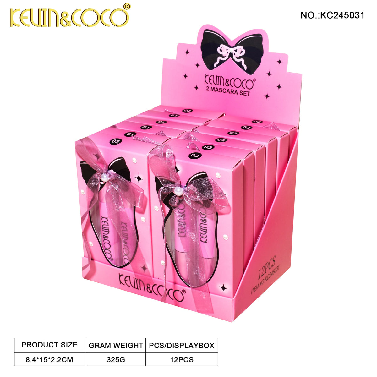 Kit Duo Pestañinas Navidad KEVIN&COCO REF:KC245031