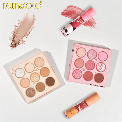 Kit de Sombras y Labial KEVIN&COCO REF:KC245611