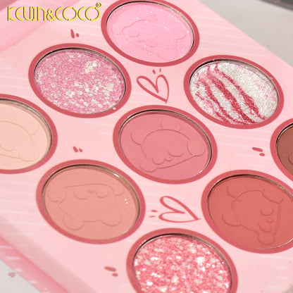 Kit de Sombras y Labial KEVIN&COCO REF:KC245611