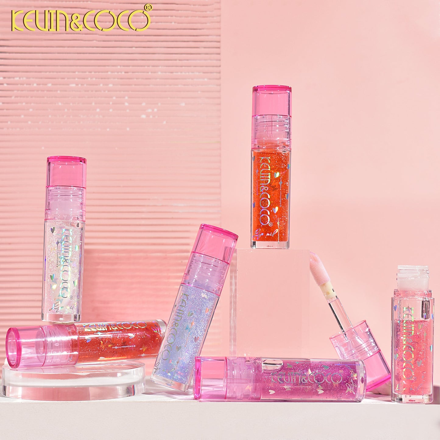 KIT*3 LABIAL LIQUIDO BRILLO KEVIN&COCO REF:KC245826