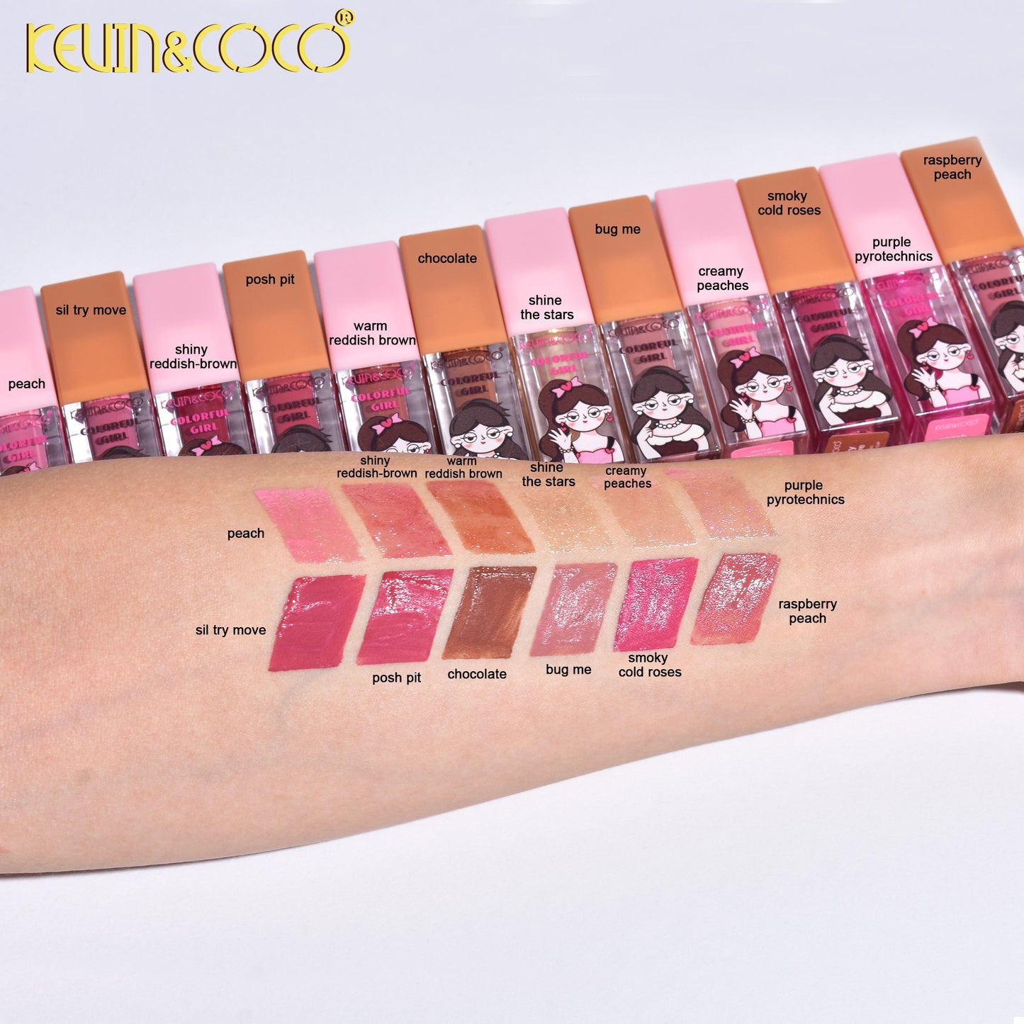 KIT LABIAL LIQUIDO*2 KEVIN&COCO REF:KC246083