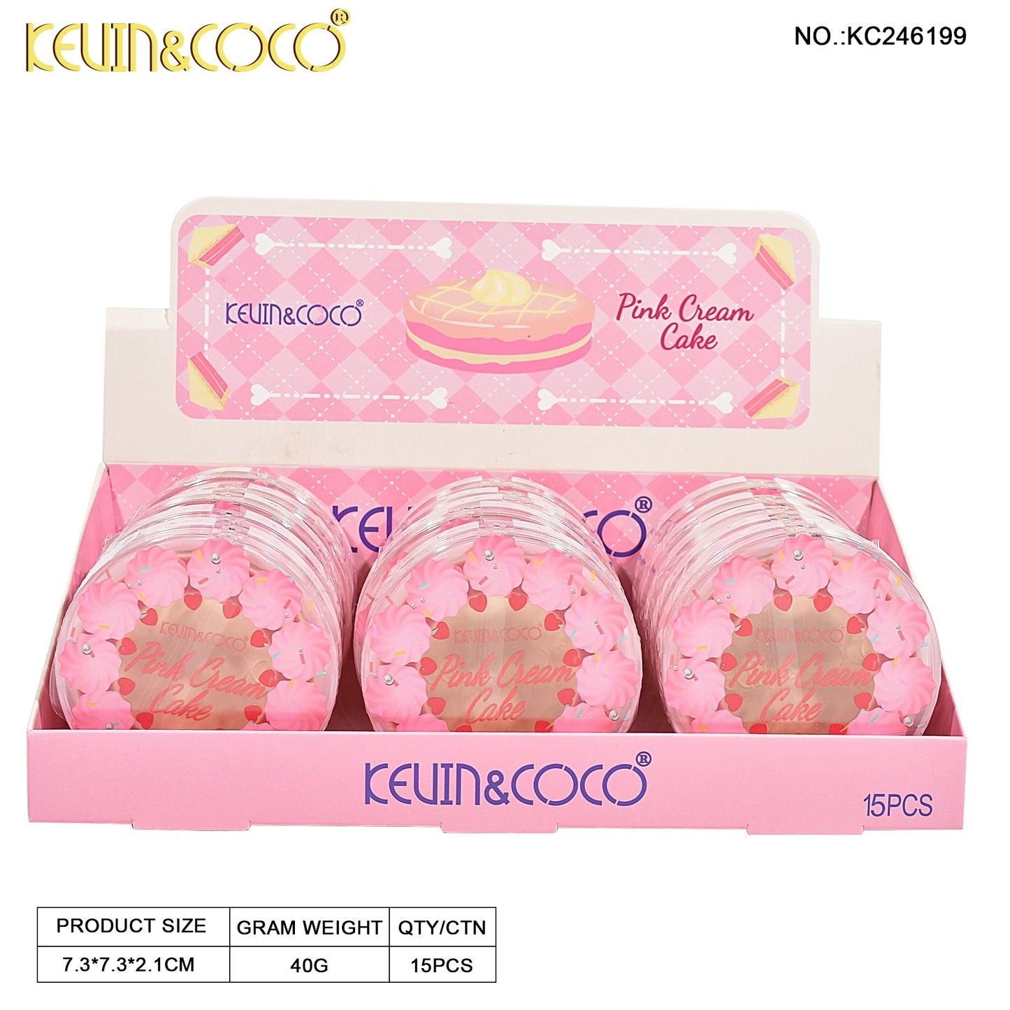 POLVO COMPACTO KEVIN&COCO REF:KC246199
