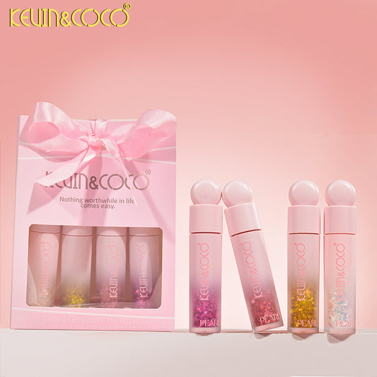 KIT LABIAL LIQUIDO GLITTER*4 KEVIN&COCO REF:KC246205