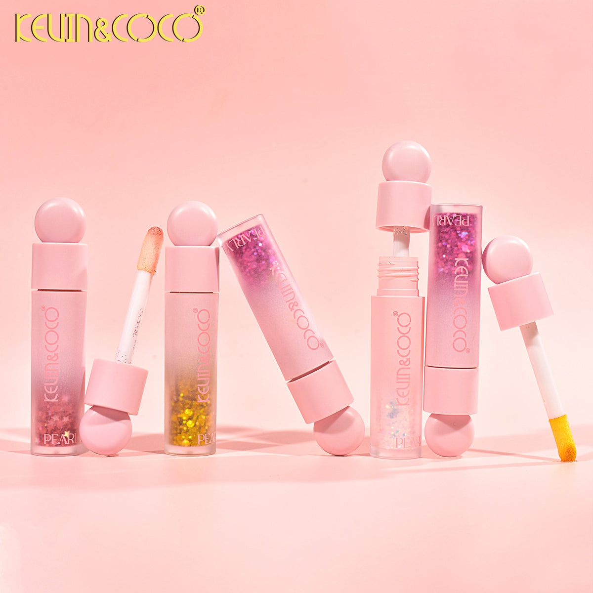 KIT LABIAL LIQUIDO GLITTER*4 KEVIN&COCO REF:KC246205