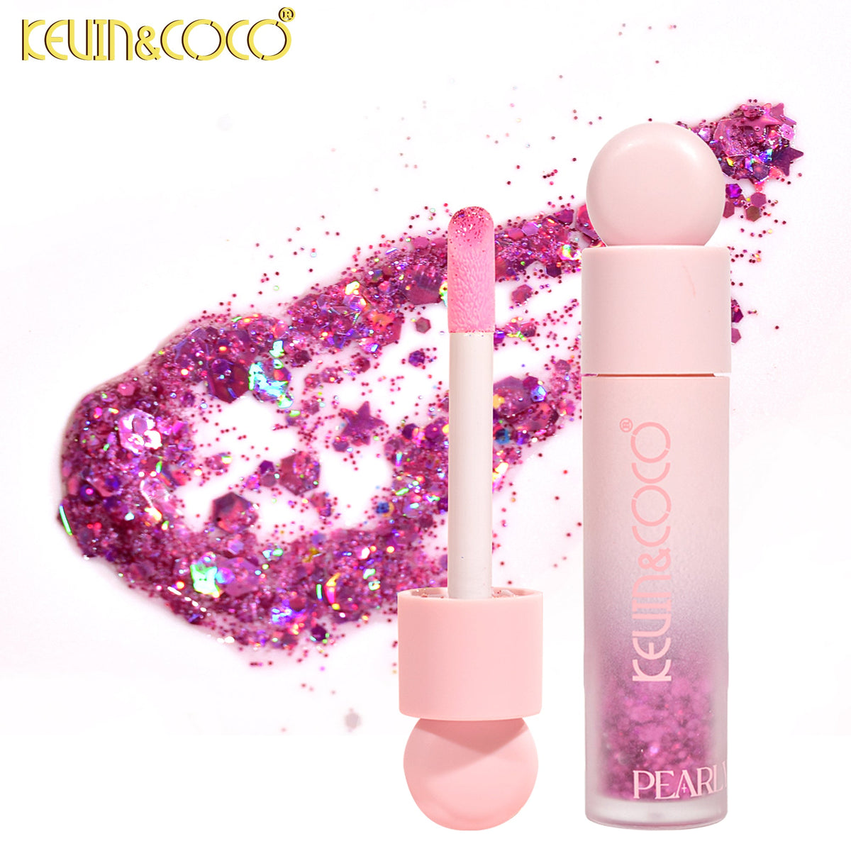 KIT LABIAL LIQUIDO GLITTER*4 KEVIN&COCO REF:KC246205