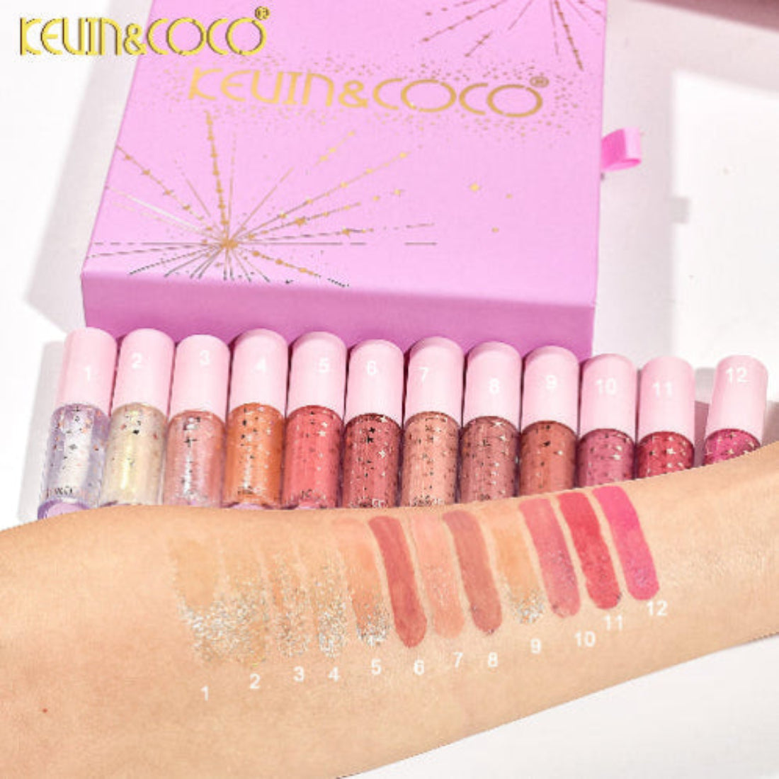 KIT DE LABIAL LIQUIDO*12 KEVIN&COCO REF:KC246465