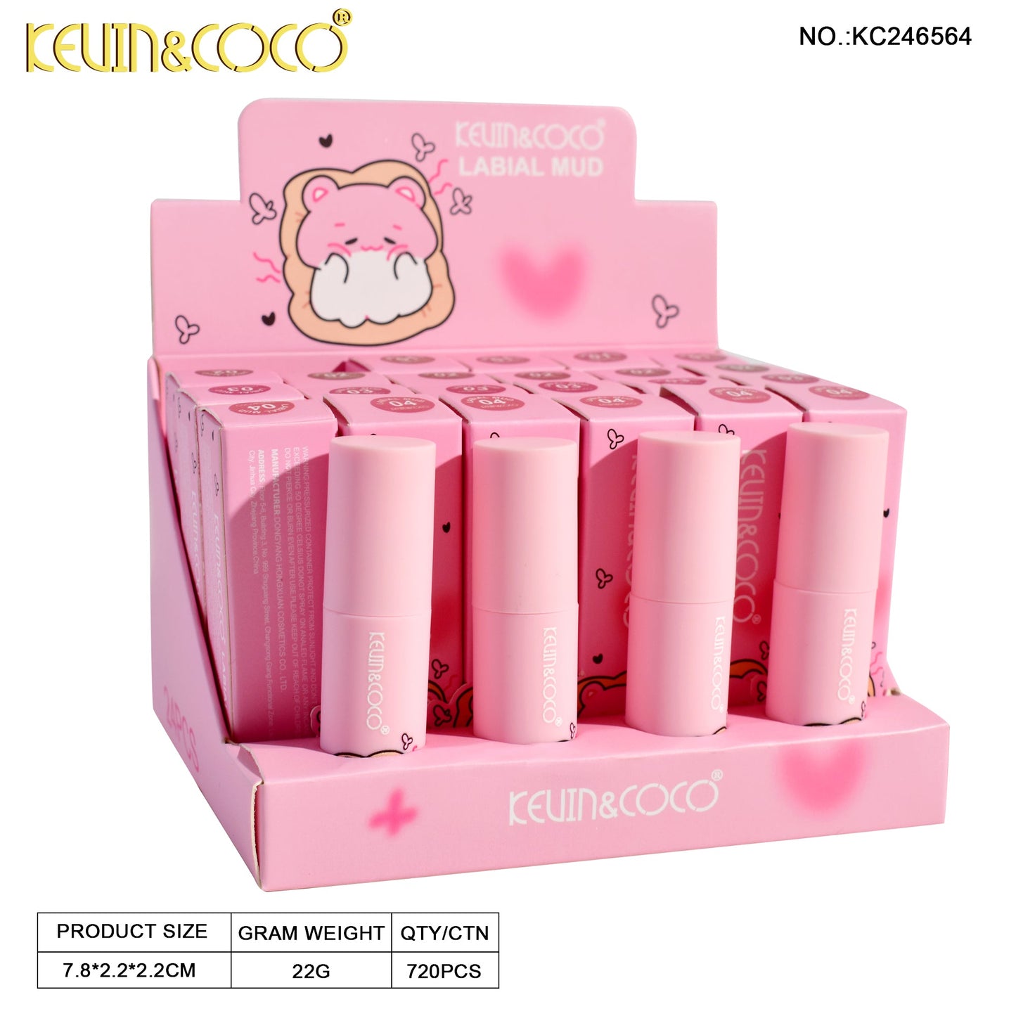 LABIAL LIQUIDO KEVIN&COCO REF:KC246564