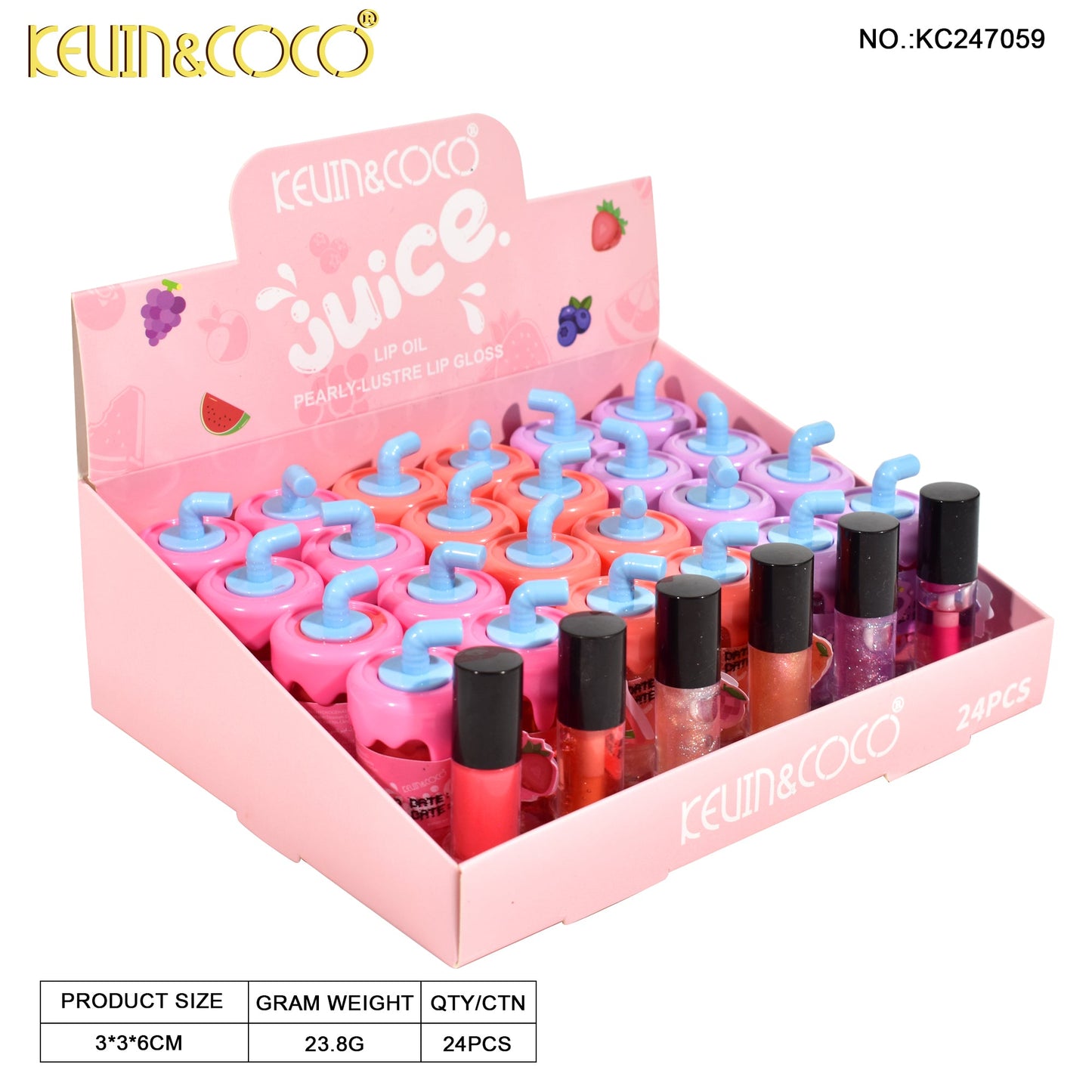 Labial Liquido Juice KEVIN&COCO REF:KC247059