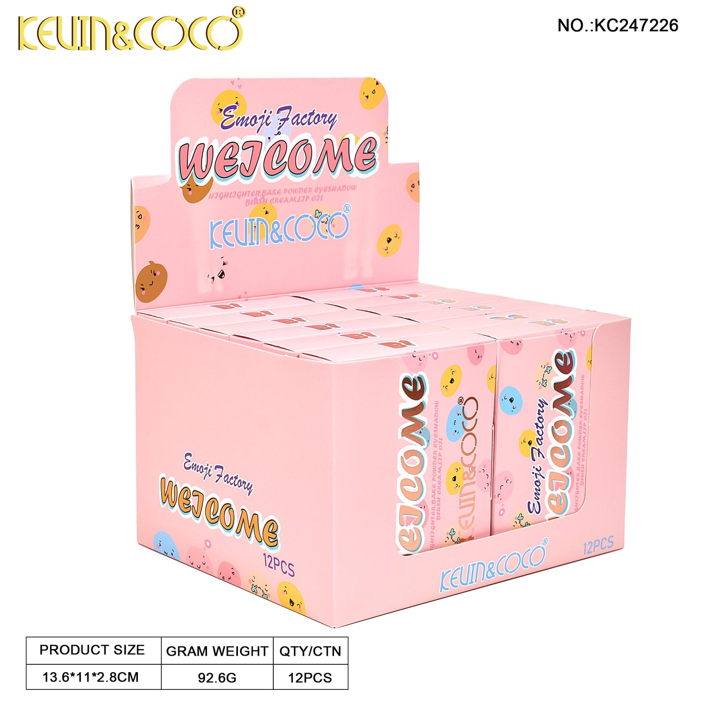 Estuche de maquillaje Welcome KEVIN&COCO REF:KC247226