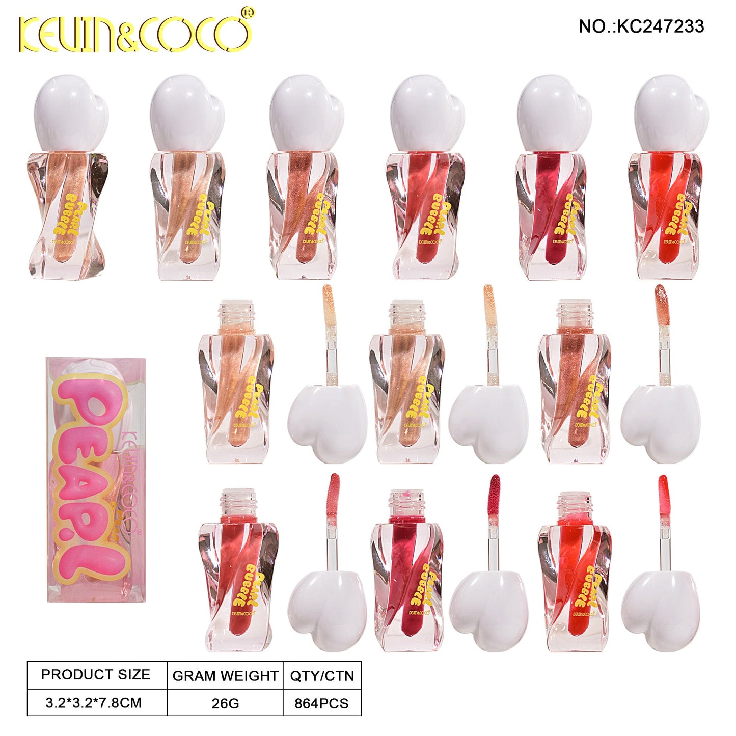 LABIAL LIQUIDO KEVIN&COCO REF:KC247233
