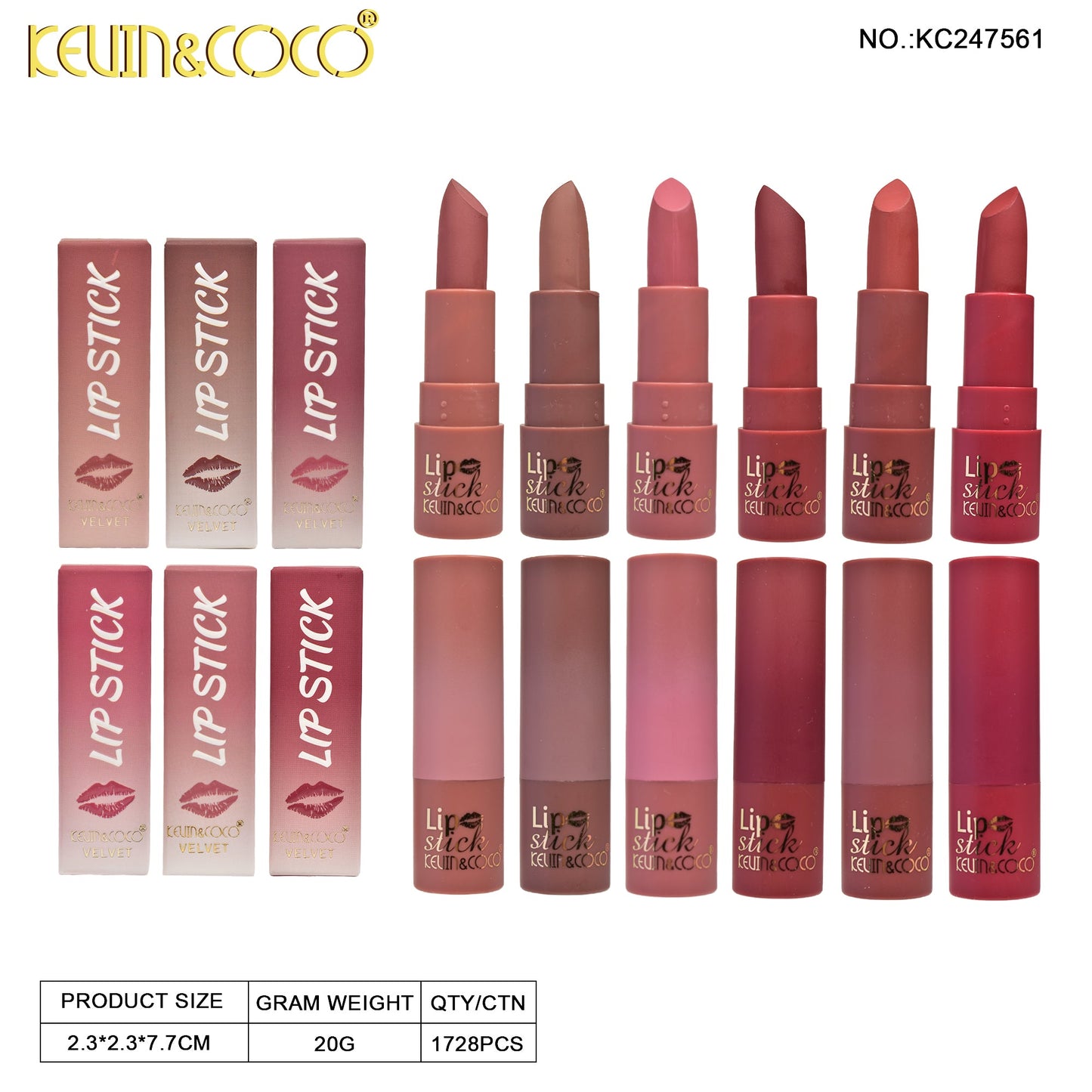 LABIAL EN BARRA KEVIN&COCO REF: KC247561