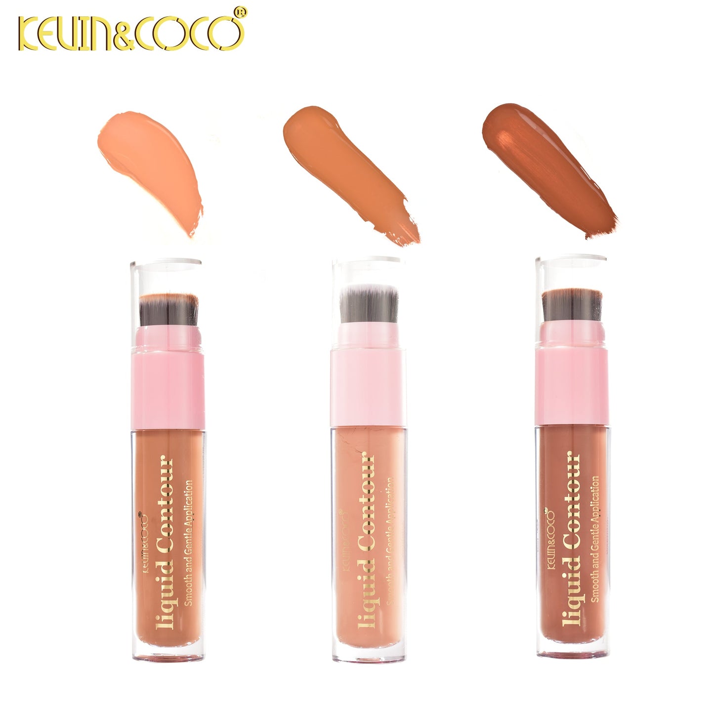 Contorno y Corrector Liquido con Brocha KEVIN&COCO REF:KC247653