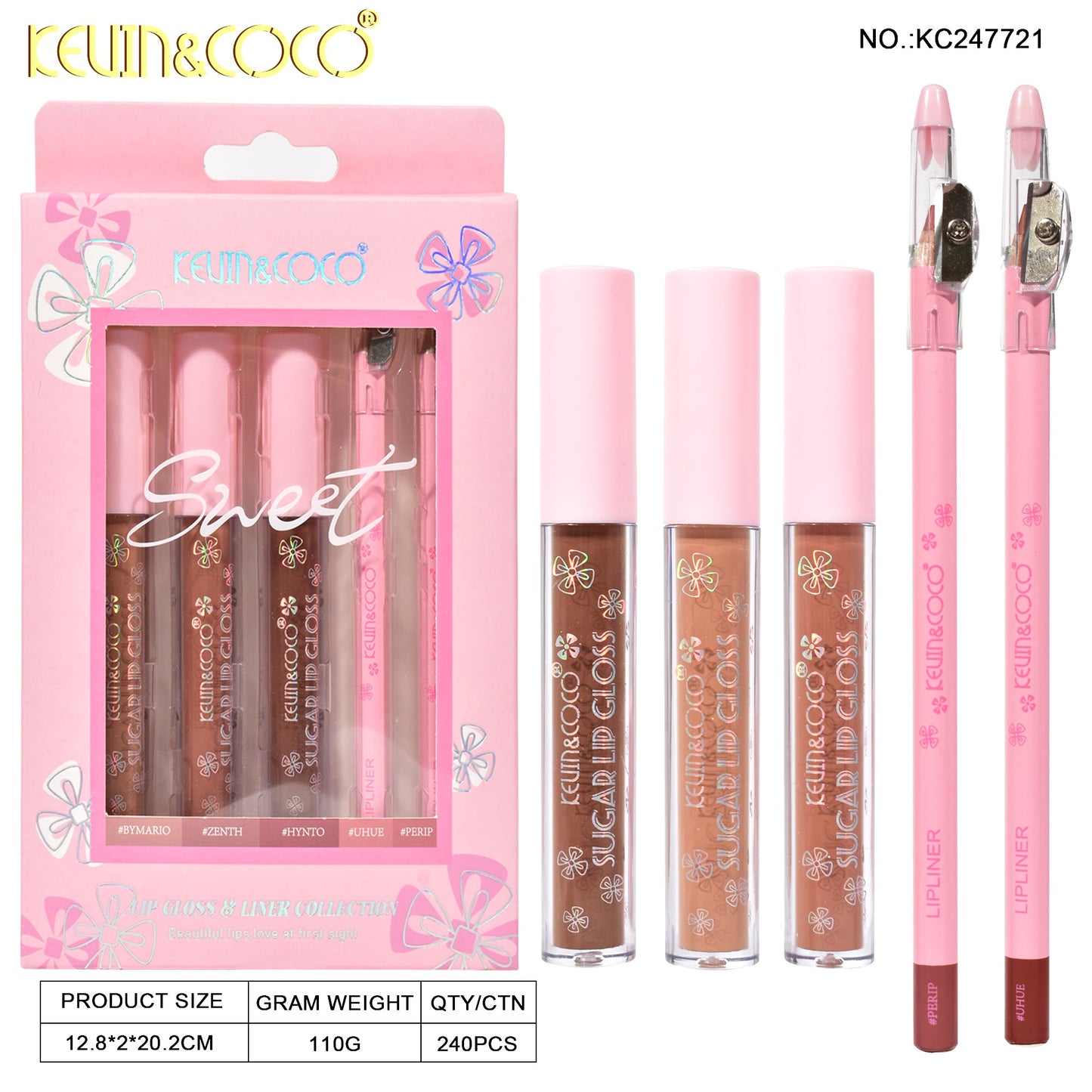 KIT DE LABIOS KEVIN&COCO REF:KC247721