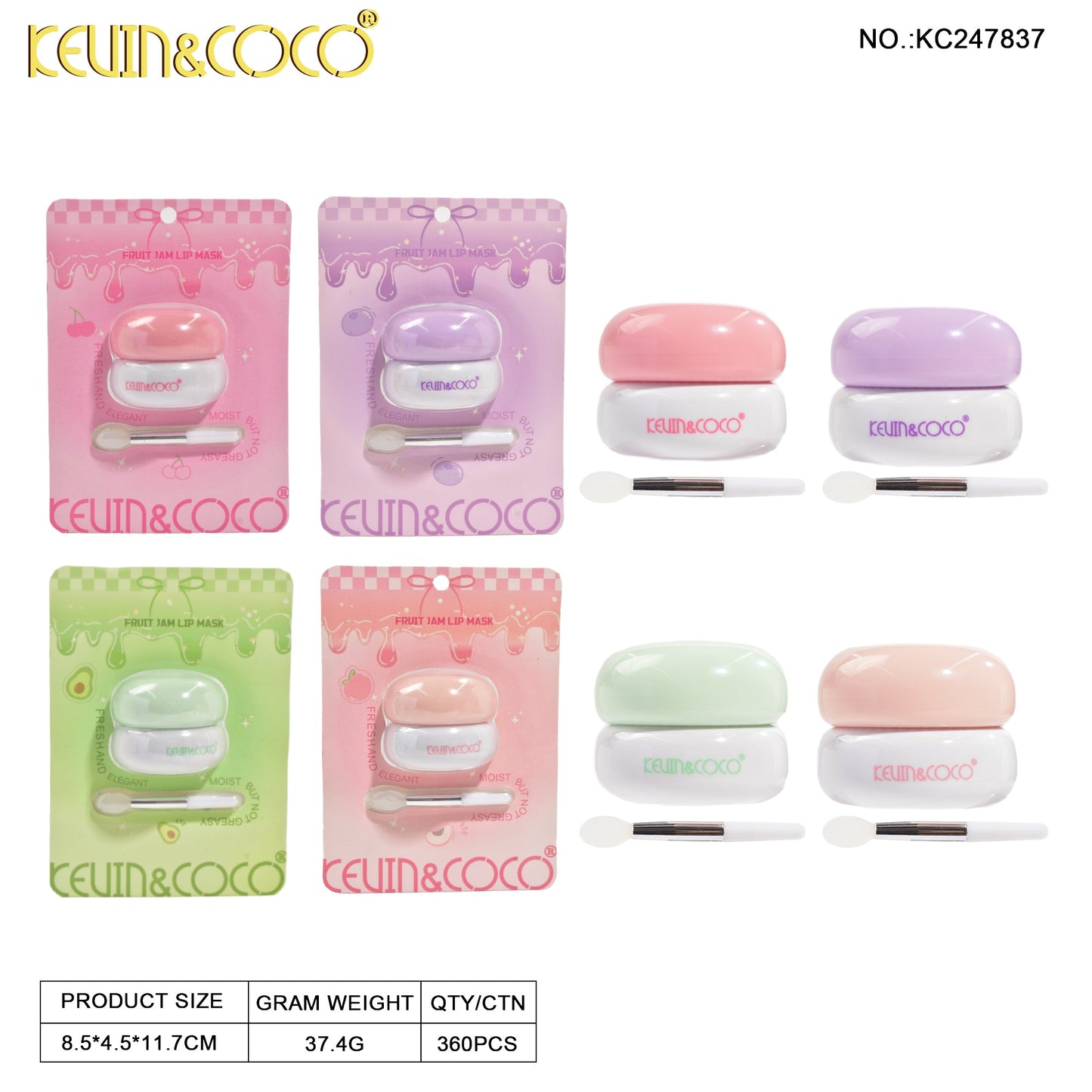MASCARILLA HIDRATANTE LABIAL KEVIN&COCO REF:KC247837
