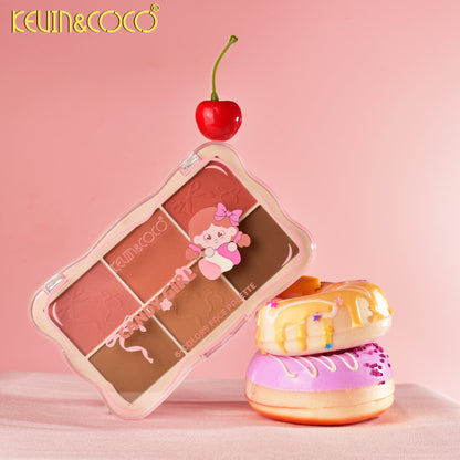 Paleta de Rubores 6 Colores – Kevin & Coco REF:KC247912