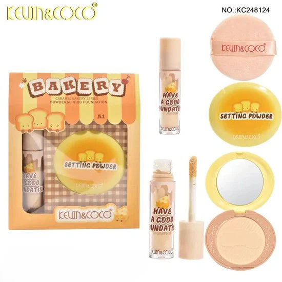 KIT DE CORRECTOR Y POLVO KEVIN&COCO REF:KC248124