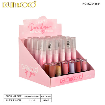 Lip Gloss Transparente Hidratante – Kevin & Coco REF:KC248681