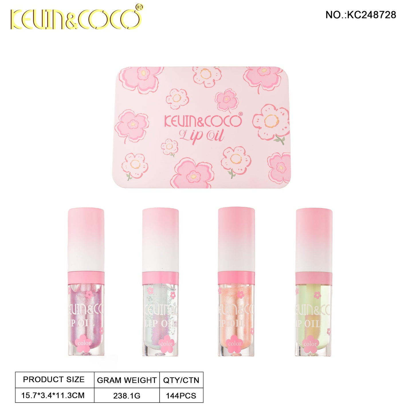 Kit Brillo Labial Gloss KEVIN&COCO REF:KC248728