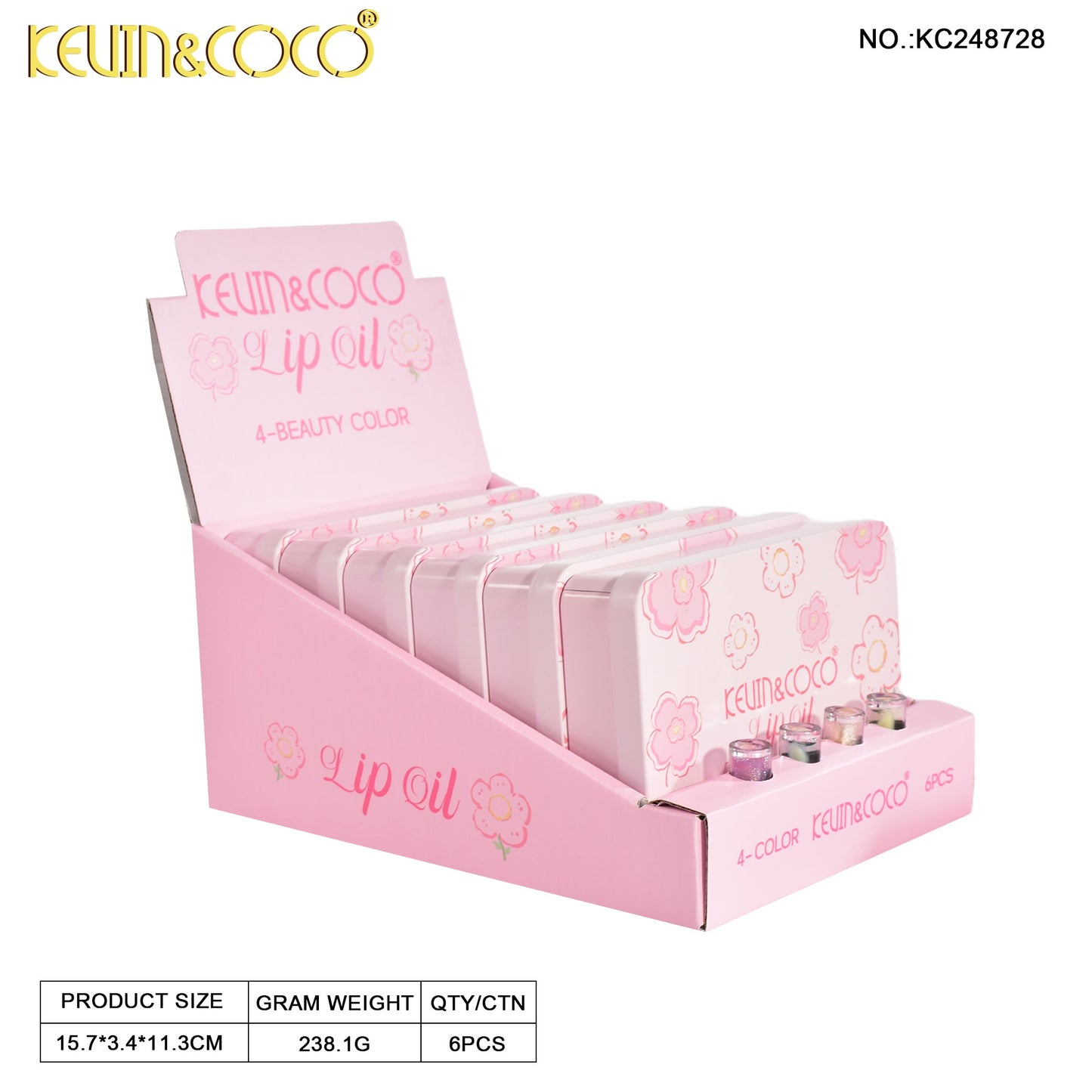 Kit Brillo Labial Gloss KEVIN&COCO REF:KC248728
