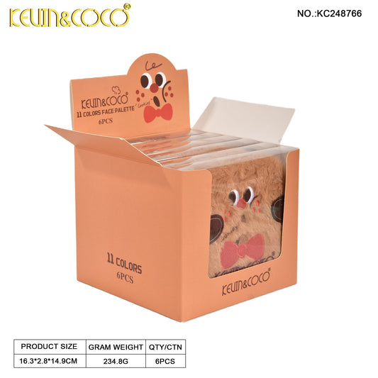 Paleta de Maquillaje peluche KEVIN&COCO REF:KC248766