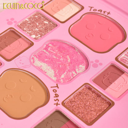 Paleta de Maquillaje peluche KEVIN&COCO REF:KC248780