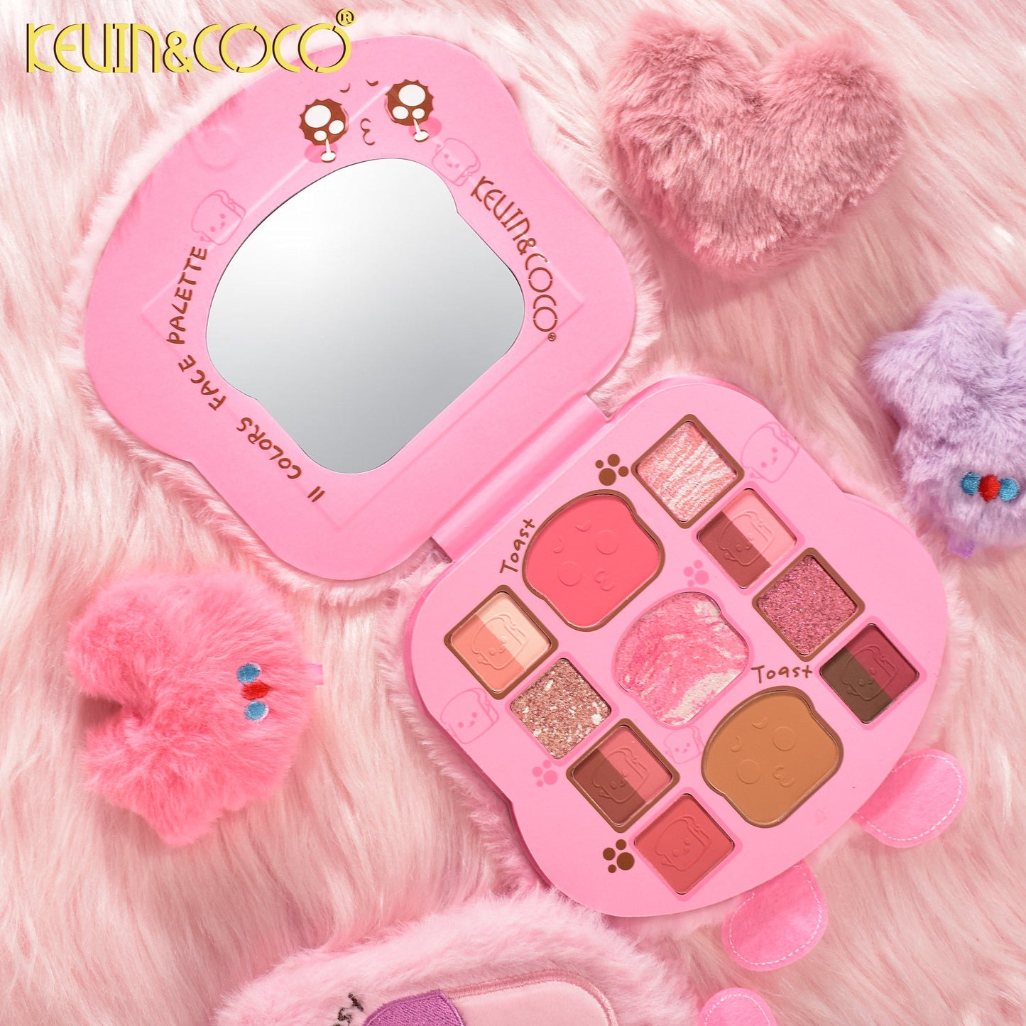 Paleta de Maquillaje peluche KEVIN&COCO REF:KC248780