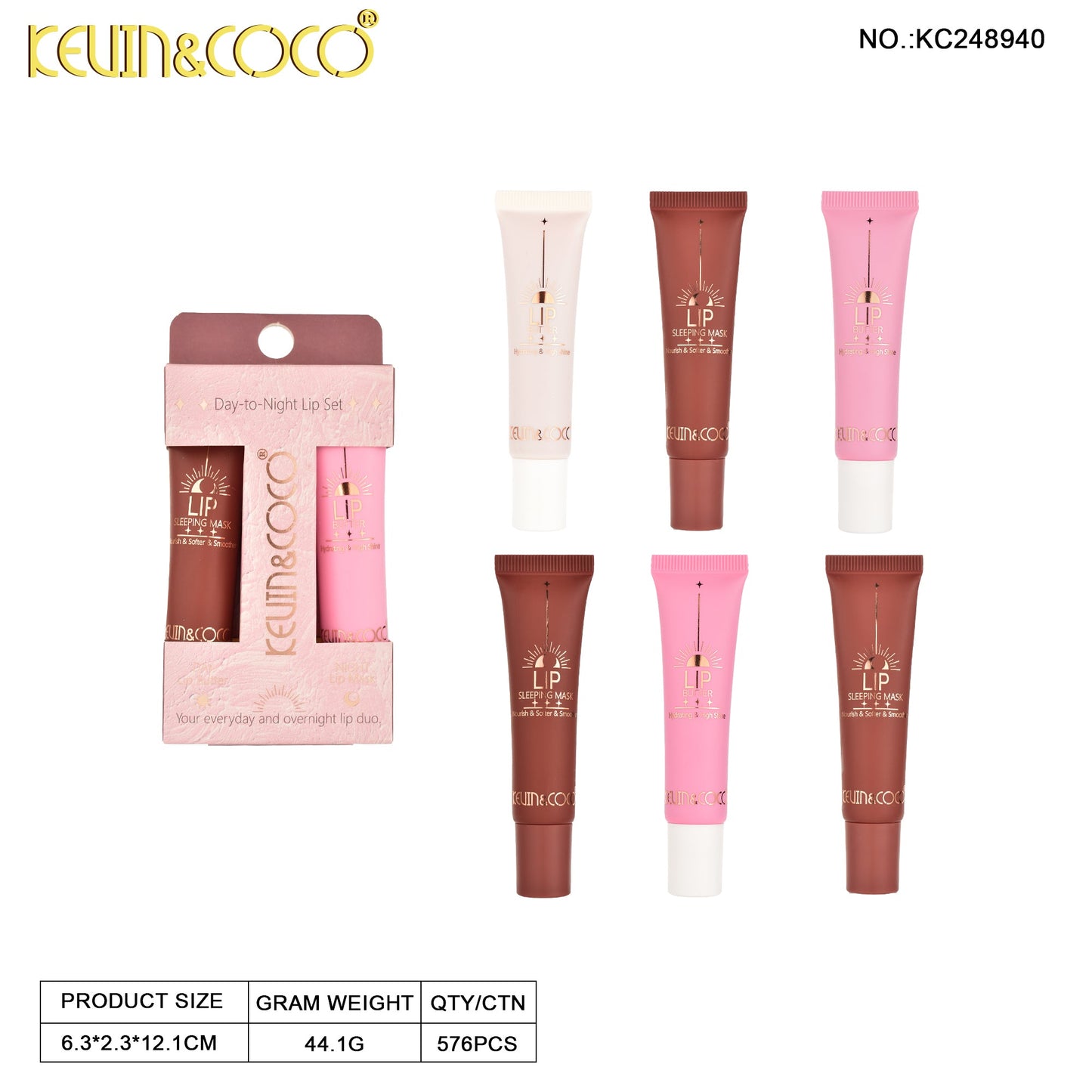 Kit Labial Liquido KEVIN&COCO REF:KC248940