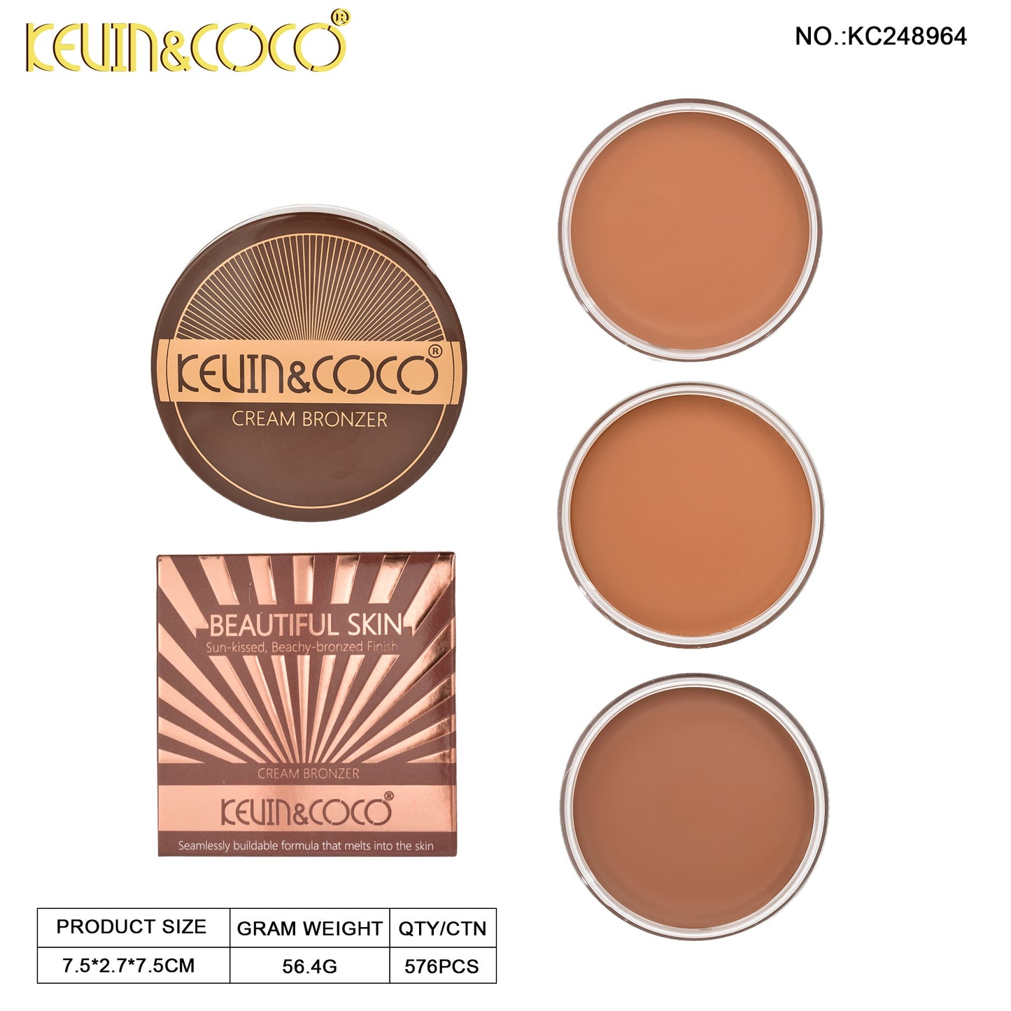 SOMBRA BRONCE INDIVIDUAL KEVIN&COCO REF:KC248964