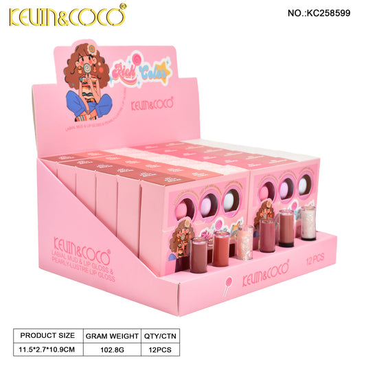 KIT LABIAL LIQUIDO*3 KEVIN&COCO REF:KC258599