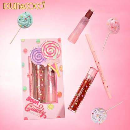 Lip Gloss + Perfilador de Labios Set – Kevin & Coco REF:KC258667