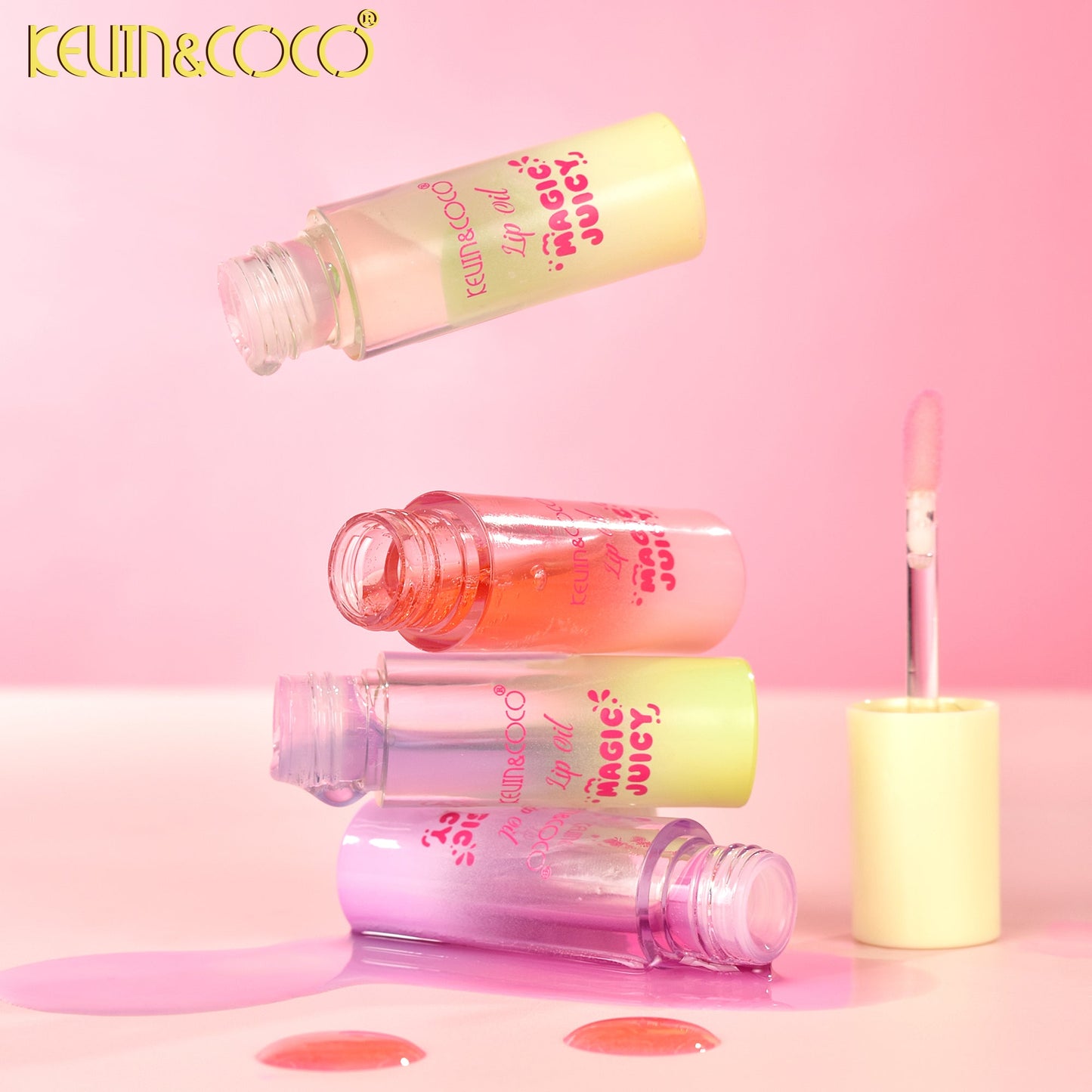 Kit de brillos labiales *4 KEVIN&COCO REF:KC258896