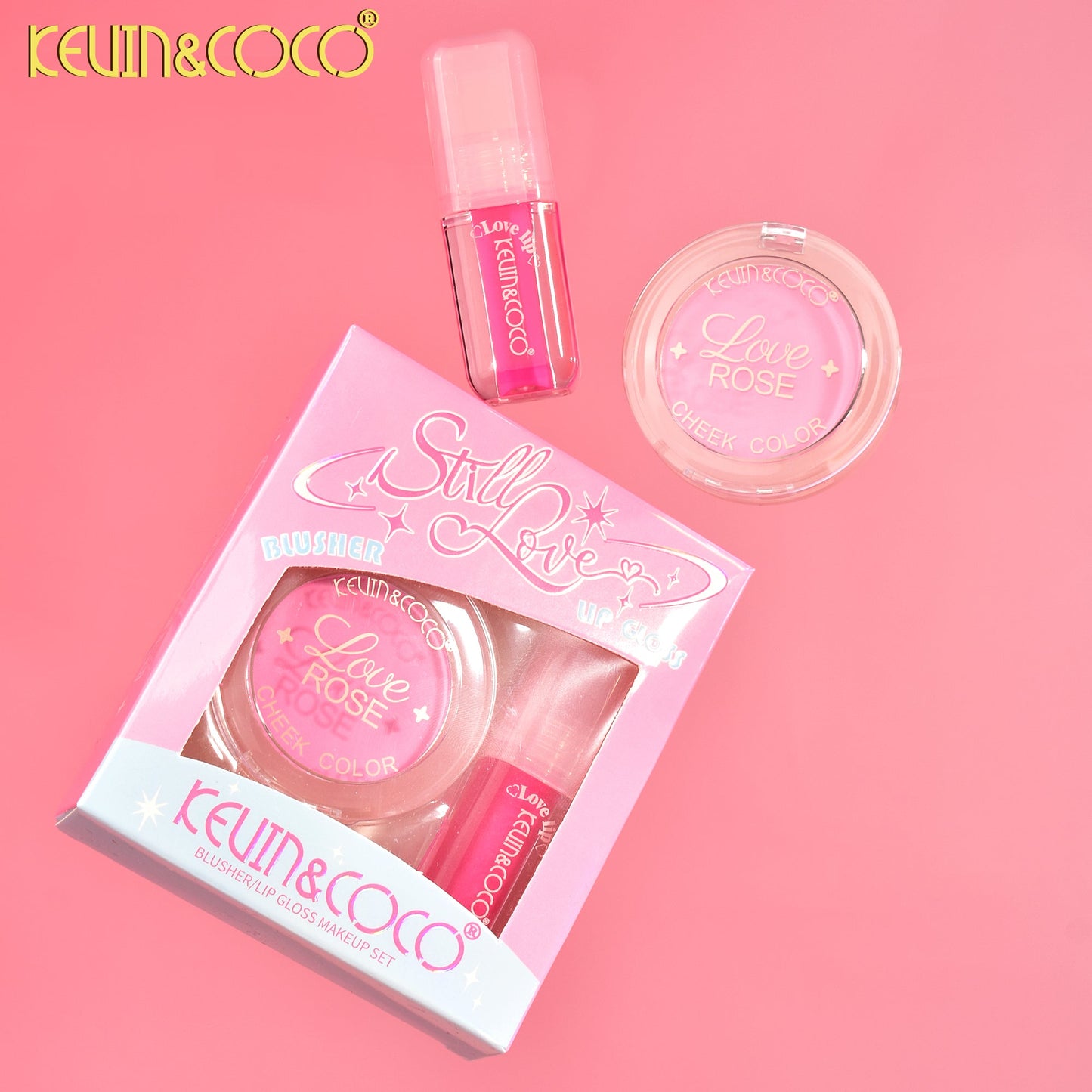 Set Brillo Labial + Rubor Sweet Love – Kevin & Coco REF:KC259183
