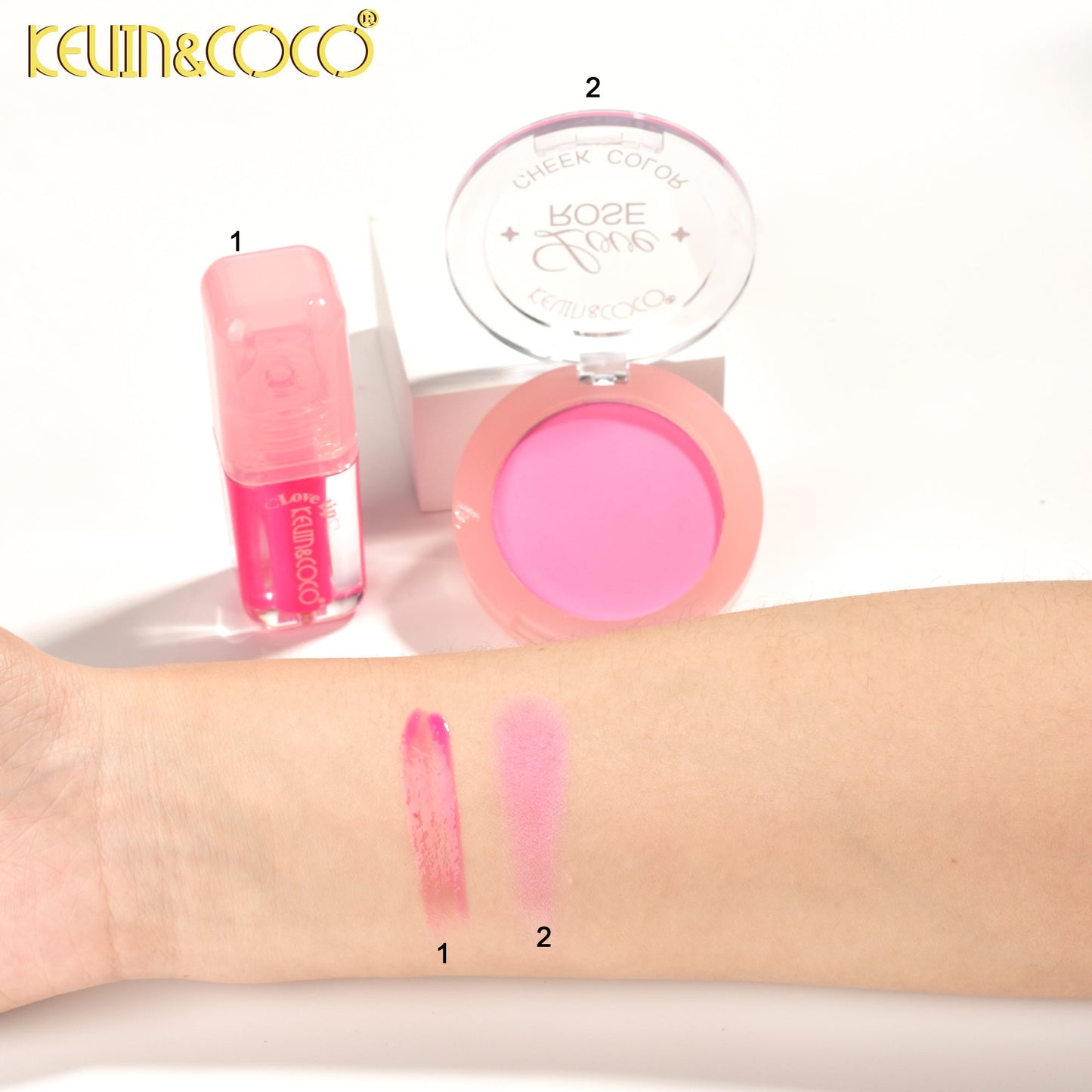 Set Brillo Labial + Rubor Sweet Love – Kevin & Coco REF:KC259183
